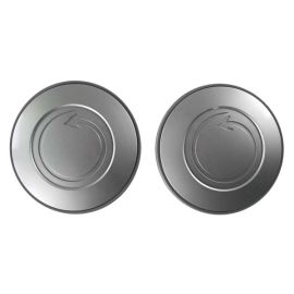 Radsatz 5021013 ( 2 Stück ) - gummiert - pearl silber - für Dirt Devil Infinity V8