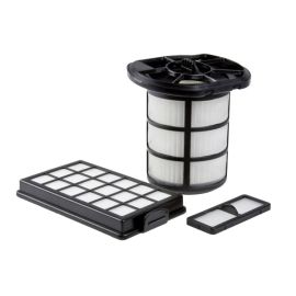 Filterset 1888001 (Lamellen-Zentralfilter, Vorfilter, Motorschutzfilter, Ausblasfilter) für den Dirt Devil Centrixx / Magnum / MPR, Avanty