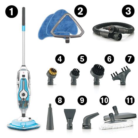 AQUAclean 2in1 Steam mop & Handheld steamer