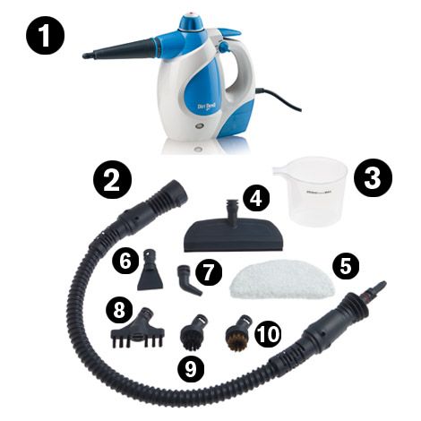 AQUAclean Handheld steam cleaner