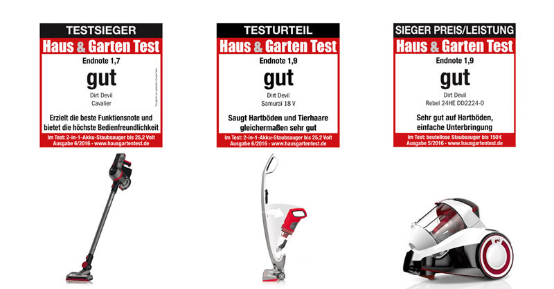 Dirt Devil News Dirt Devil Staubsauger Und Marke Ausgezeichnet